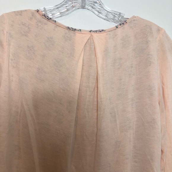 Lauren Conrad top w/ overlay size xs - Picture 7 of 8